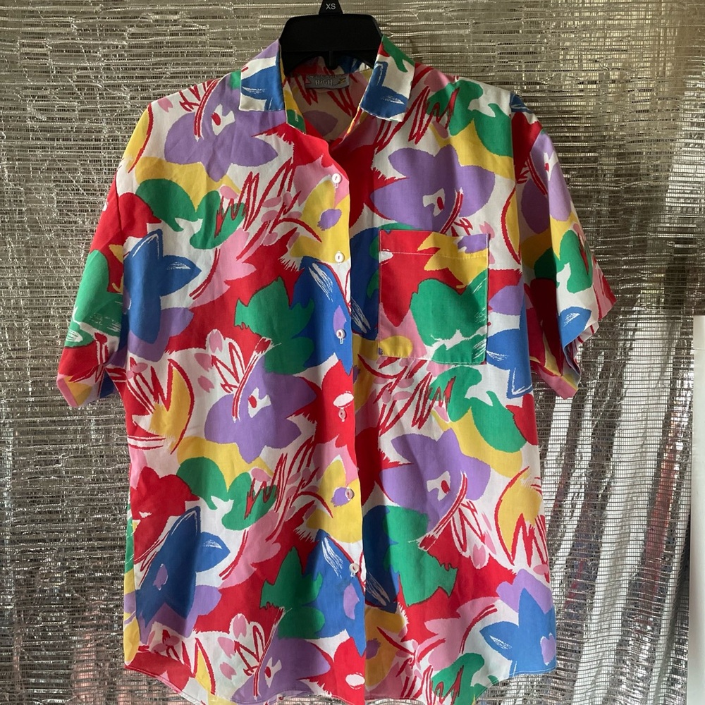 Colorful Floral Men's Shirt